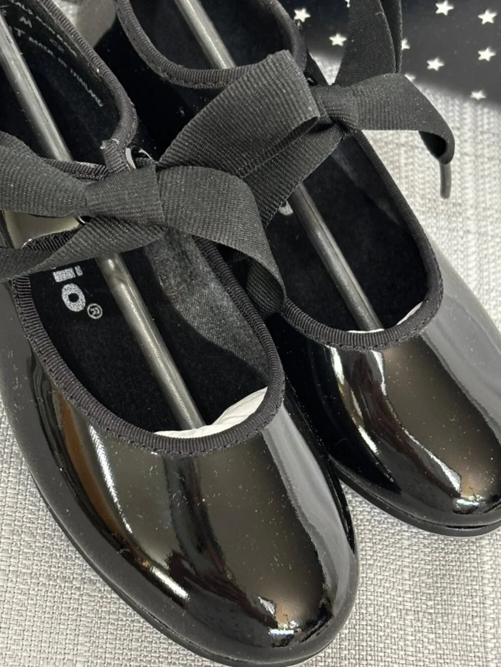 Capezio 625 T - Jr. Tyette Tap Black Shoe – Child NWT NOS